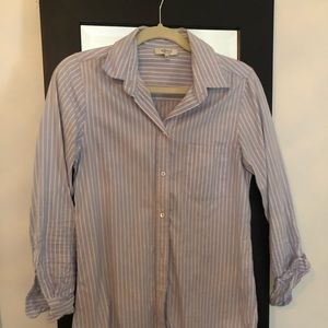 Babaton Oxford Twill Button Down xxs
